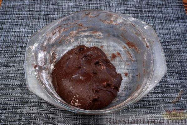 Шоколадное печенье (на сковороде)