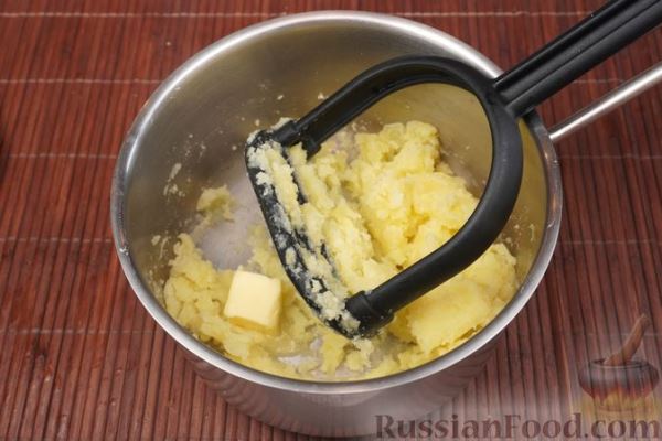 Булочки с картофелем, сыром и паприково-чесночной корочкой