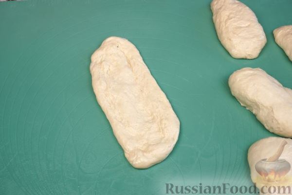Пирожки-батоны с картошкой
